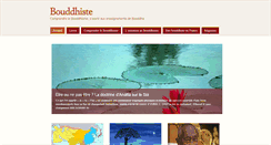 Desktop Screenshot of bouddhiste.net